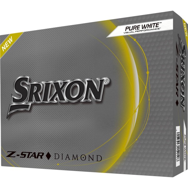 Srixon Z-Star Diamond Golfbälle - 12er Pack weiß