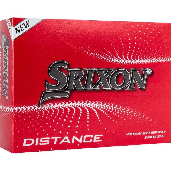Srixon Golfball Distance Soft Premium - 12er Pack weiß