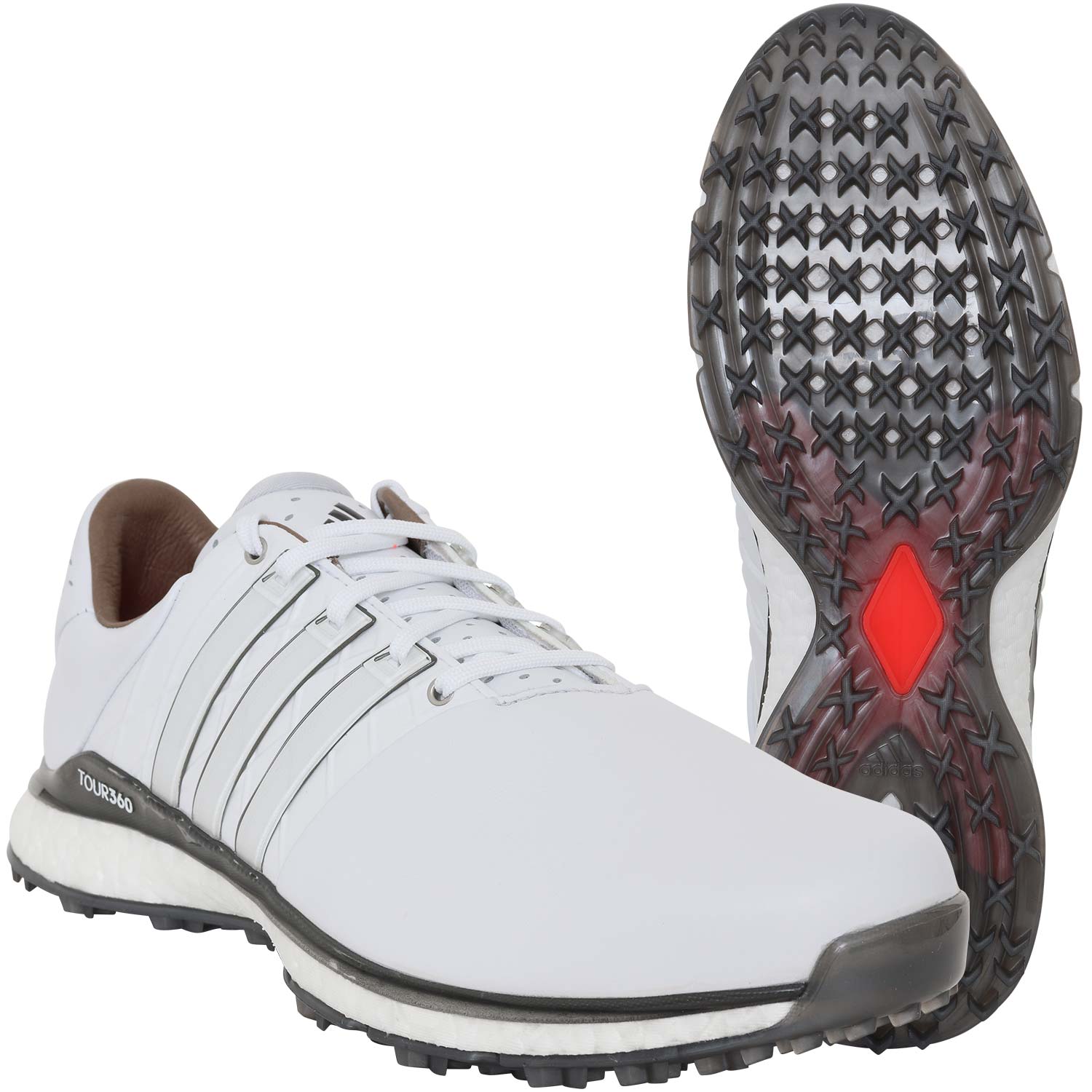 adidas Golfschuhe Tour360 XT-SL 2, weiß/silber hier günstig kaufen All4Golf