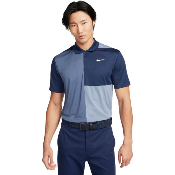 Nike Golf Polo Victory Color Block navy