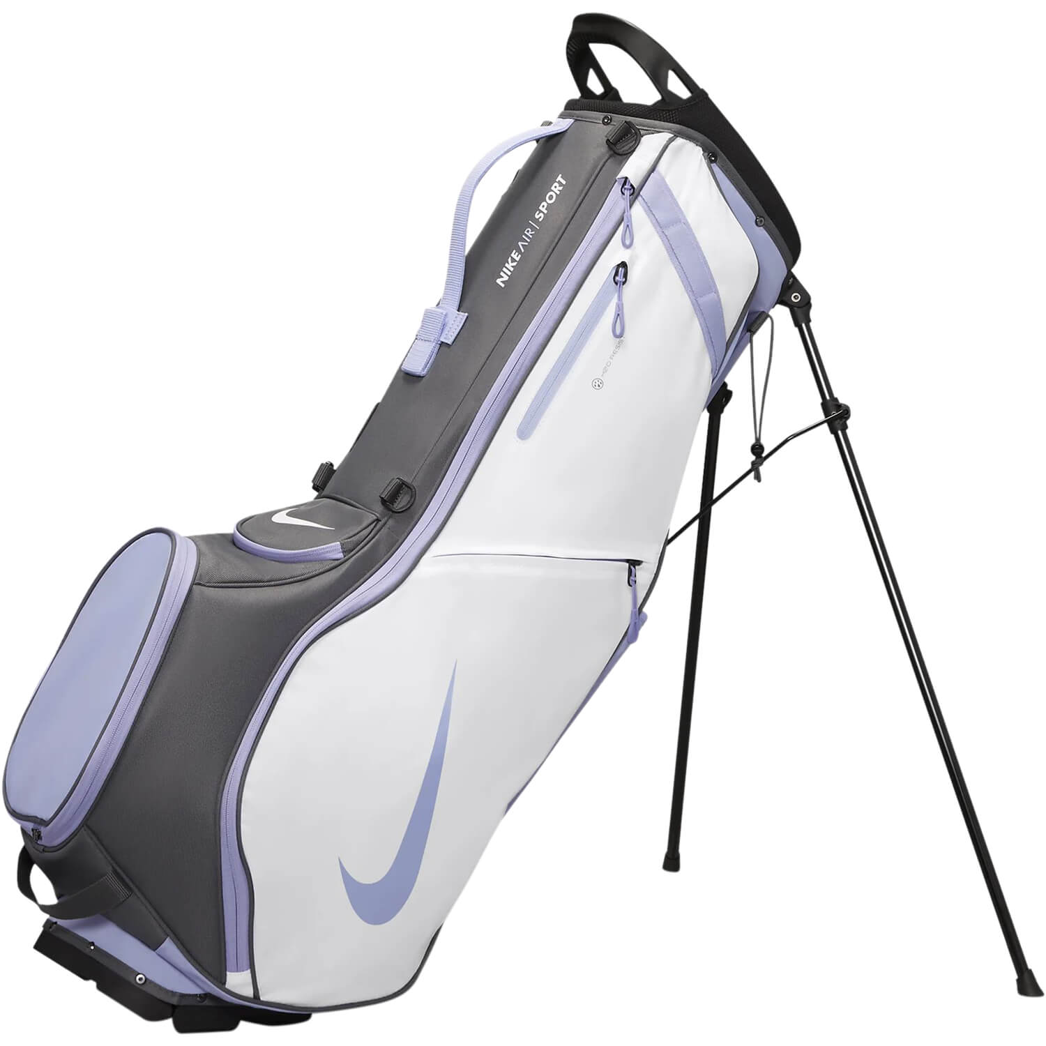 Nike Golf Standbag Air Sport 2 weiß/lila