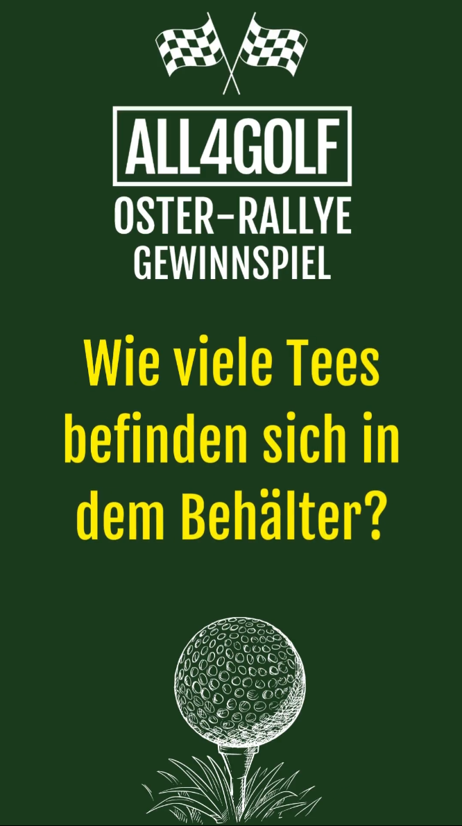 Gewinnspiel Oster-Rallye Shopping Tipps All4Golf