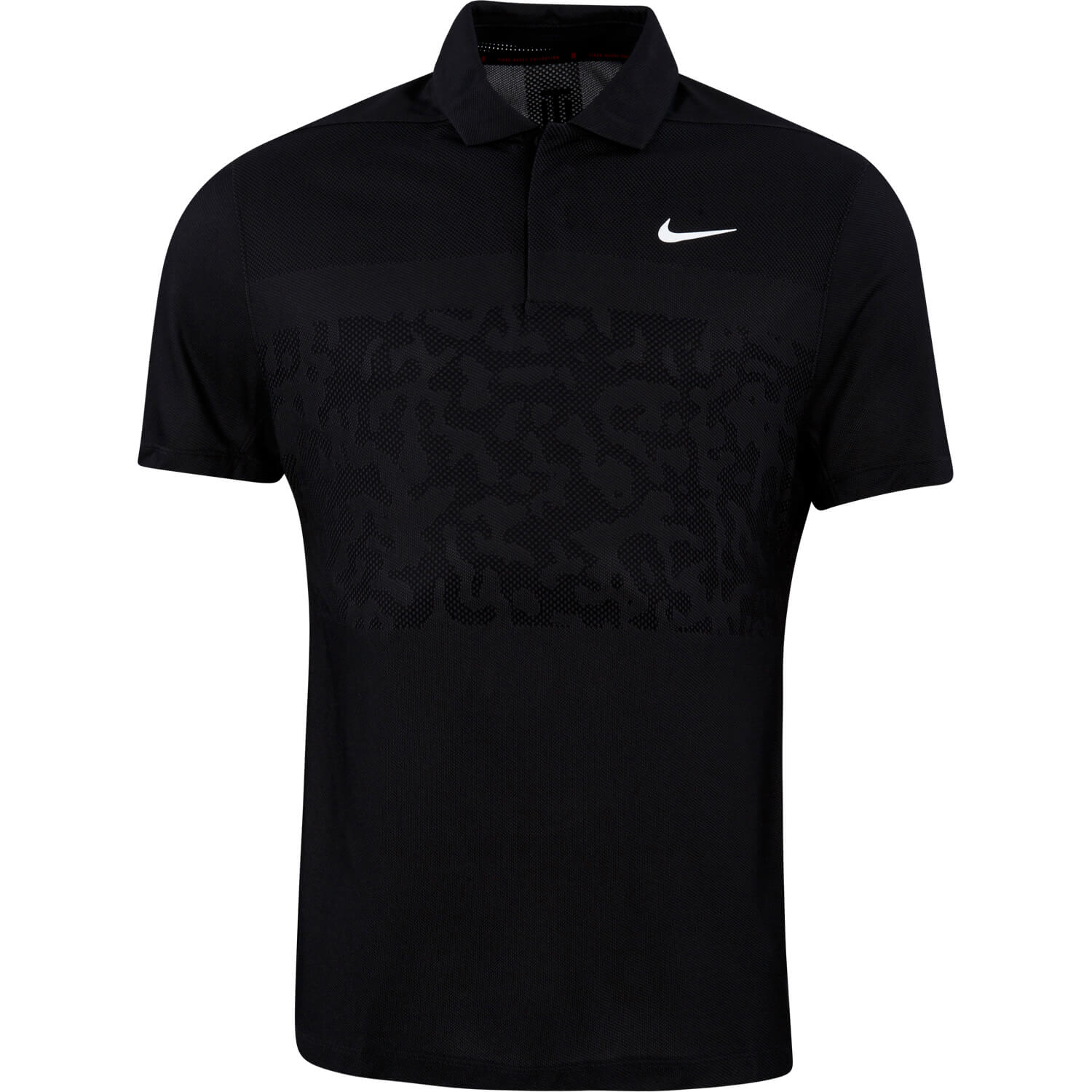 Nike Golf Polo Dri-FIT ADV Tiger Woods schwarz