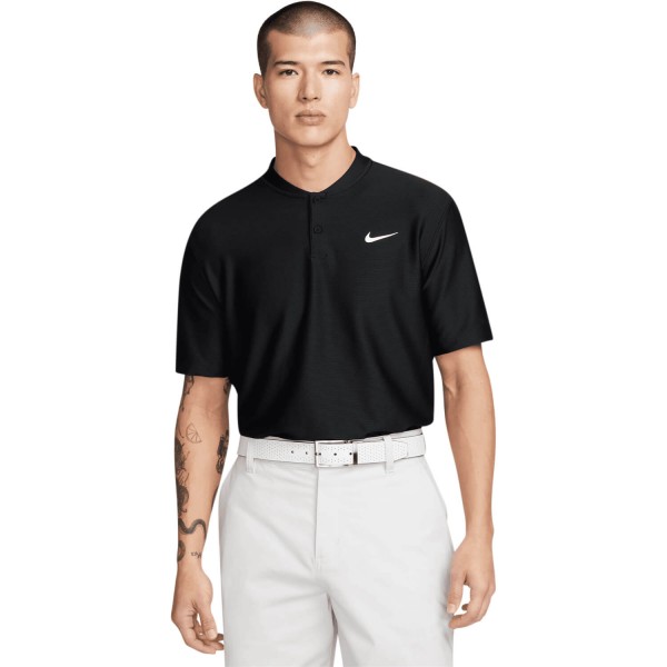 Nike Golf Polo Dri-FIT Tour Texture schwarz